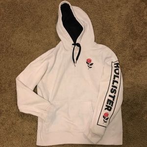unisex rose graphic hoodie HOLLISTER